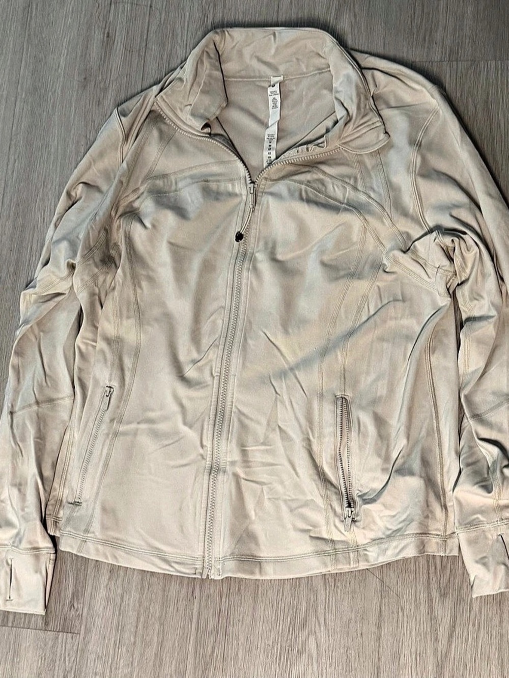 lululemon Define Jacket *Nulu Cream Size 20